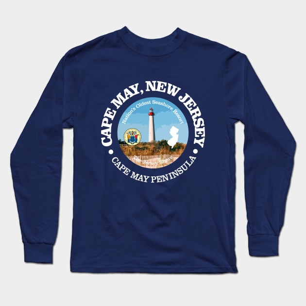 Cape May (C) Long Sleeve T-Shirt by grayrider